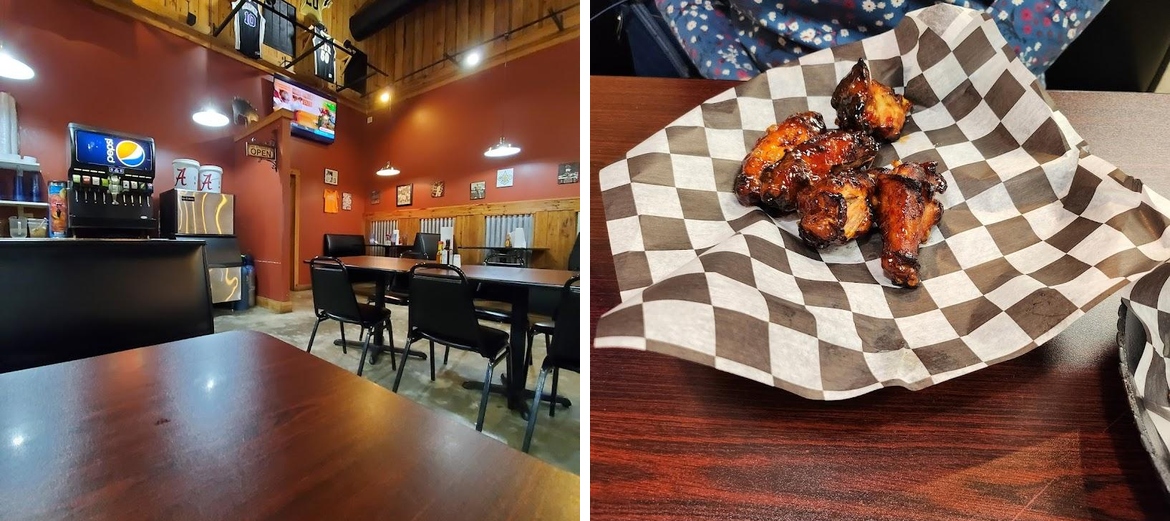 Topher's Wings Menu
