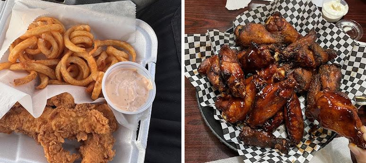 Topher's Wings Menu