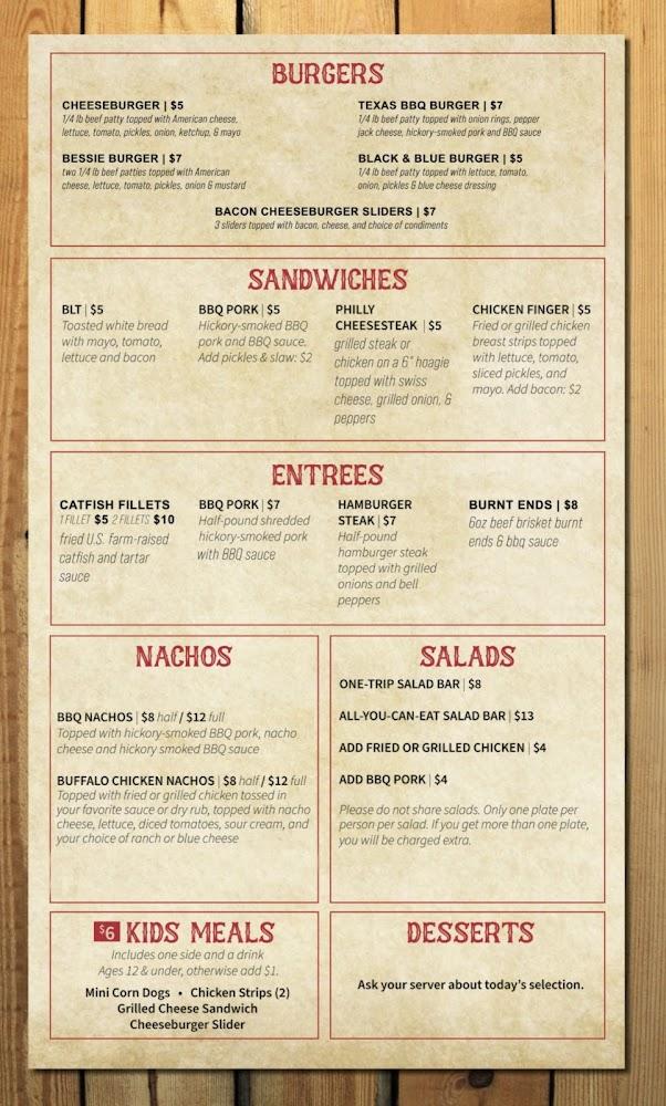 Topher's Wings Menu image 1